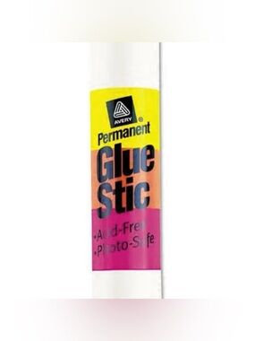 2 Pack Avery Clear Application Permanent Glue Stick 1.27 oz